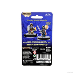 Pathfinder Battles: Deep Cuts - Halfling Cleric Female (ONLINE ORDER ONLY)