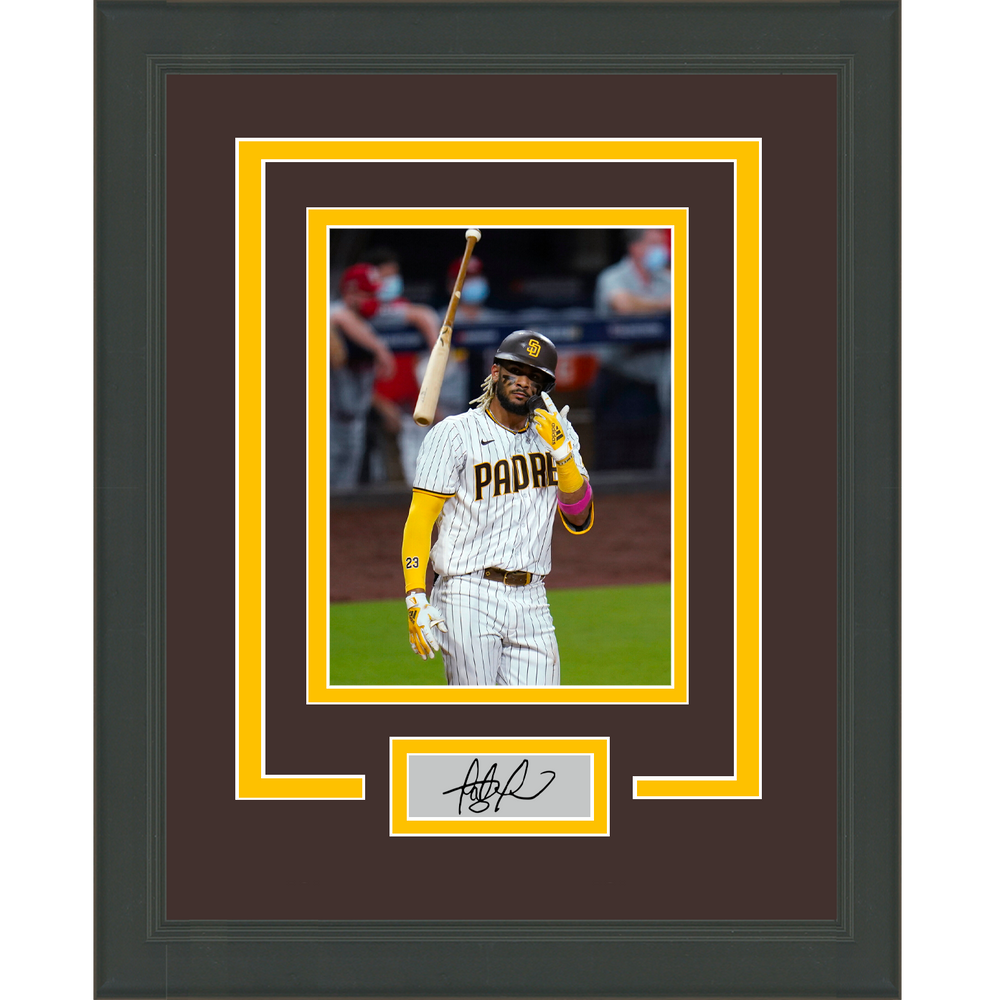 Framed Fernando Tatis Jr. Facsimile Laser Engraved Signature Auto San Diego Padres 11x14 Baseball Photo (ONLINE ORDER ONLY)