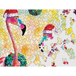 Festive Flamingos 500 Piece Jigsaw Puzzle Springbok (ONLINE ORDER ONLY)