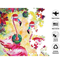 Festive Flamingos 500 Piece Jigsaw Puzzle Springbok (ONLINE ORDER ONLY)