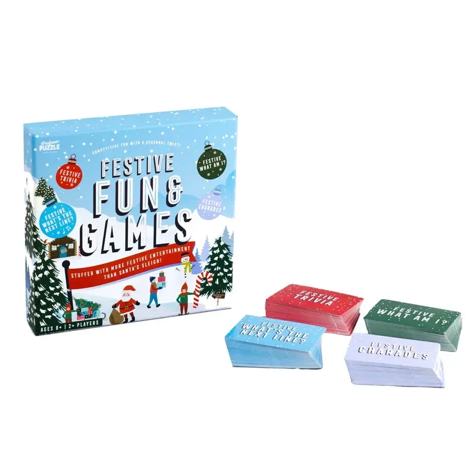 Festive Fun & Games - Charades, Trivia & More - Professor Puzzle (ONLINE ORDER ONLY)