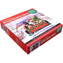 Festive Pups 1000 Piece Jigsaw Puzzle Peter Pauper (ONLINE ORDER ONLY)
