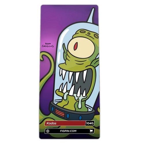 FiGPiN Enamel Pin - The Simpsons - Select Figure(s) (Online Order Only)
