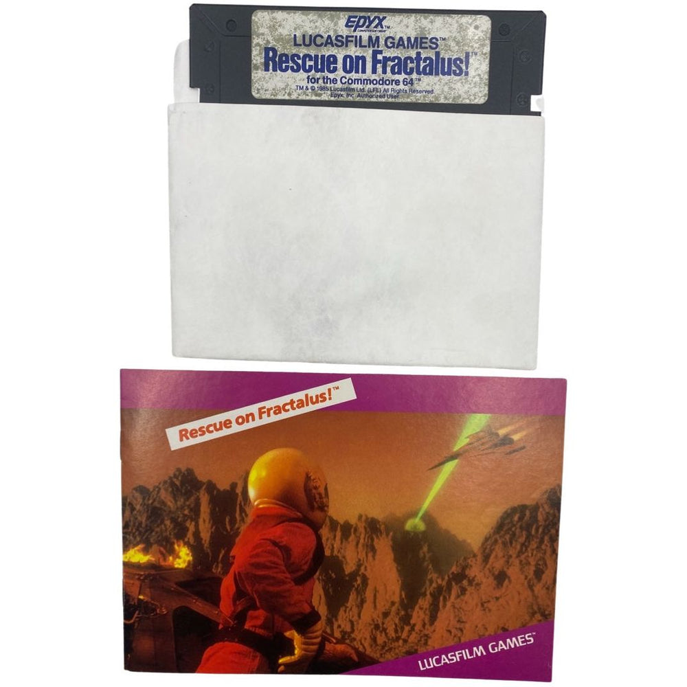 Rescue of Fractalus - Commodore 64 (Online Order Only)
