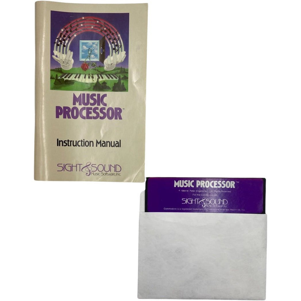 Music Processor (Sight & Sound) - Commodore 64 (Online Order Only)