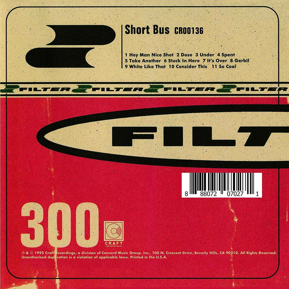 Filter - SHORT BUS [Vinyl]