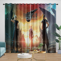 Final Fantasy Curtains Blackout Window Drapes Room Decoration (Online Order Only)