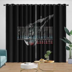 Final Fantasy Curtains Blackout Window Drapes Room Decoration (Online Order Only)