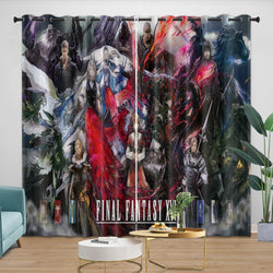 Final Fantasy Curtains Blackout Window Drapes Room Decoration (Online Order Only)