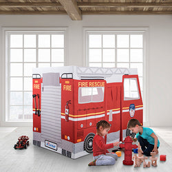 Fire Truck Play Tent for Kids