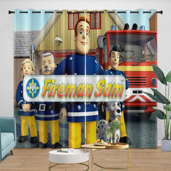 Fireman Sam Curtains Blackout Window Drapes (Online Order Only)