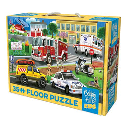 First Responders 35 Piece Floor Jigsaw Puzzle Cobble Hill (ONLINE ORDER ONLY)