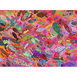 Fish in Fuchsia 500 Piece Jigsaw Puzzle Ravensburger (ONLINE ORDER ONLY)