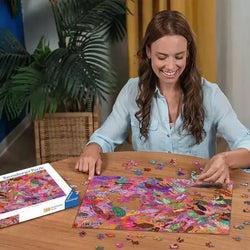 Fish in Fuchsia 500 Piece Jigsaw Puzzle Ravensburger (ONLINE ORDER ONLY)