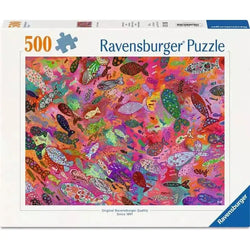 Fish in Fuchsia 500 Piece Jigsaw Puzzle Ravensburger (ONLINE ORDER ONLY)