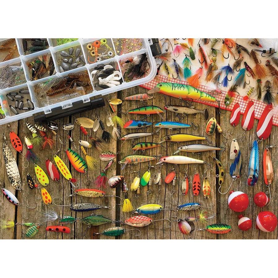 Fishing Lures 1000 Piece Jigsaw Puzzle Cobble Hill (ONLINE ORDER ONLY)
