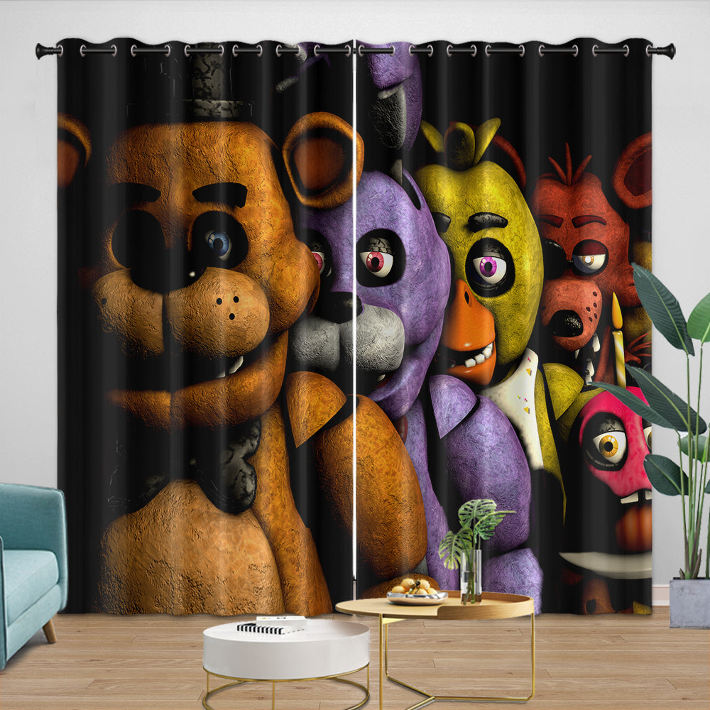 Five Nights At Freddys Curtains Room Decoration (Online Order Only)