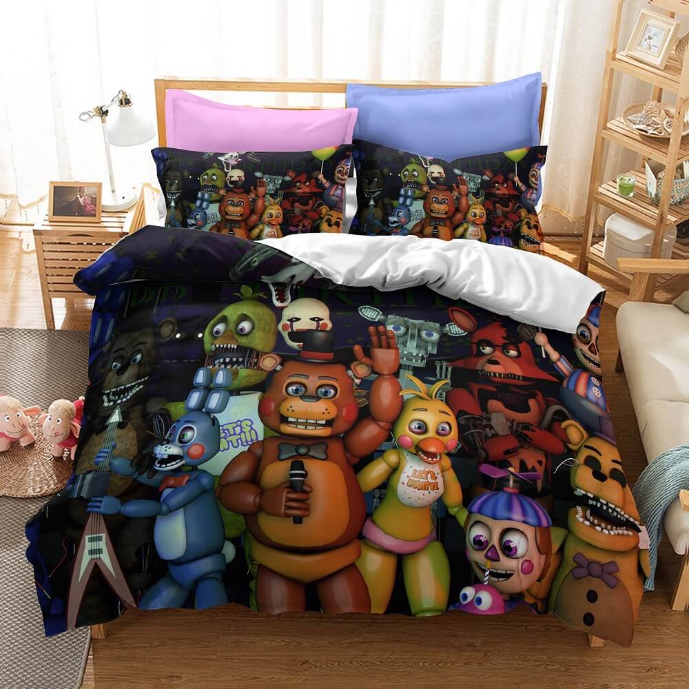 Five Nights at Freddy's Bedding Set Quilt Covers Without Filler (Online Order Only)