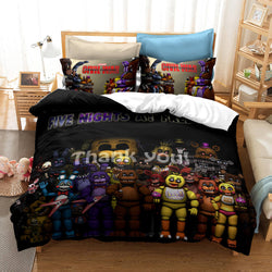 Five Nights at Freddy's Bedding Set Quilt Covers Without Filler (Online Order Only)