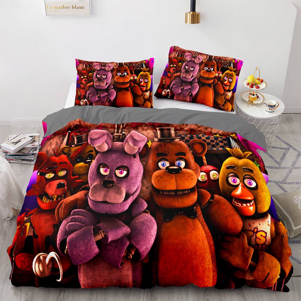 Five Nights at Freddy's Bedding Set Duvet Covers Bed Sets (Online Order Only)