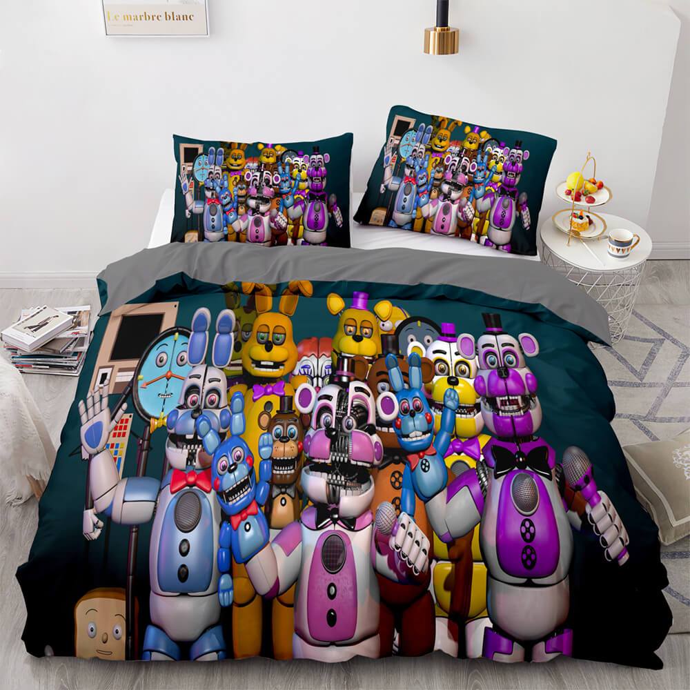 Five Nights at Freddy's Bedding Set Duvet Covers Bed Sets (Online Order Only)