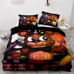 Five Nights at Freddy's Bedding Set Duvet Covers Bed Sets (Online Order Only)