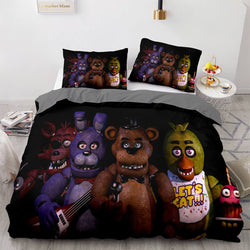 Game Five Nights at Freddy's Bedding Set Duvet Cover (Online Order Only)
