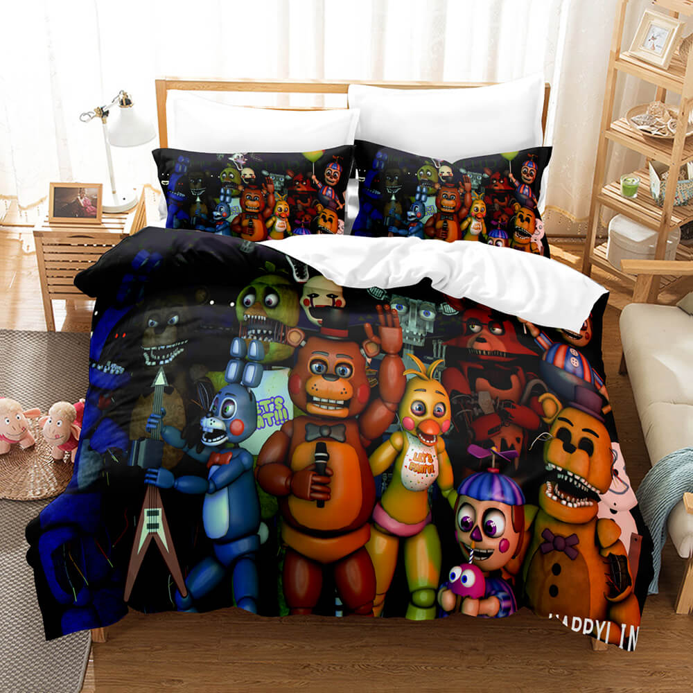 Five Nights at Freddy's Cosplay Bedding Set Quilt Cover Without Filler (Online Order Only)