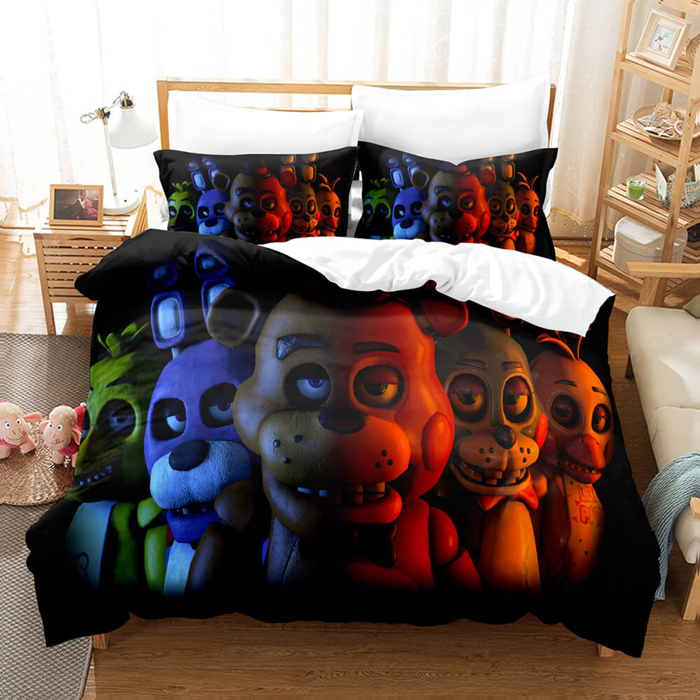 Five Nights at Freddy's Cosplay Bedding Set Quilt Cover Without Filler (Online Order Only)