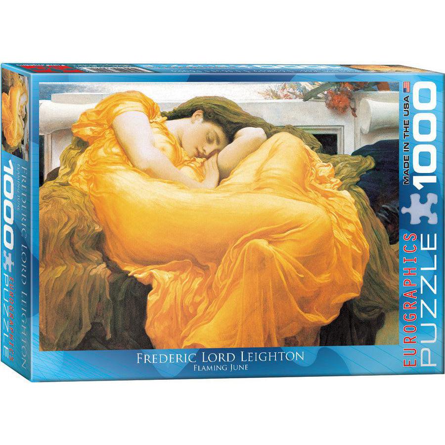 Flaming June 1000 Piece Jigsaw Puzzle Eurographics (ONLINE ORDER ONLY)