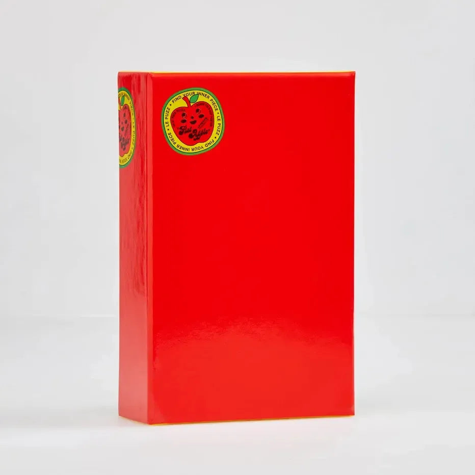 Flat Apple 81 Piece Round Jigsaw Puzzle Le Puzz (ONLINE ORDER ONLY)