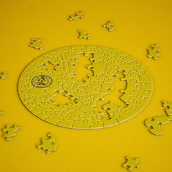 Flat Lemon 81 Piece Round Jigsaw Puzzle Le Puzz (ONLINE ORDER ONLY)