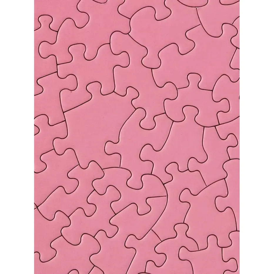 Flat Pink Grapefruit 81 Piece Round Jigsaw Puzzle Le Puzz (ONLINE ORDER ONLY)