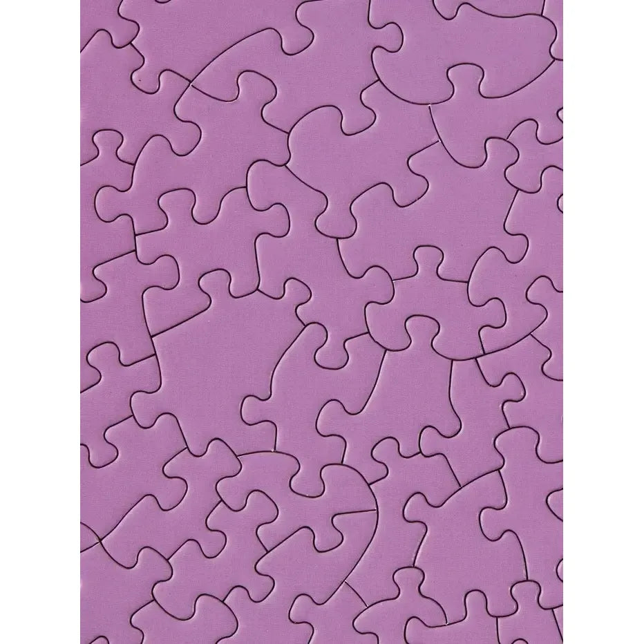 Flat Plum 81 Piece Round Jigsaw Puzzle Le Puzz (ONLINE ORDER ONLY)