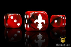 Fleur De Lis | Red