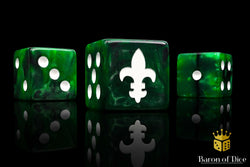 Fleur De Lis - Green (ONLINE ORDER ONLY)