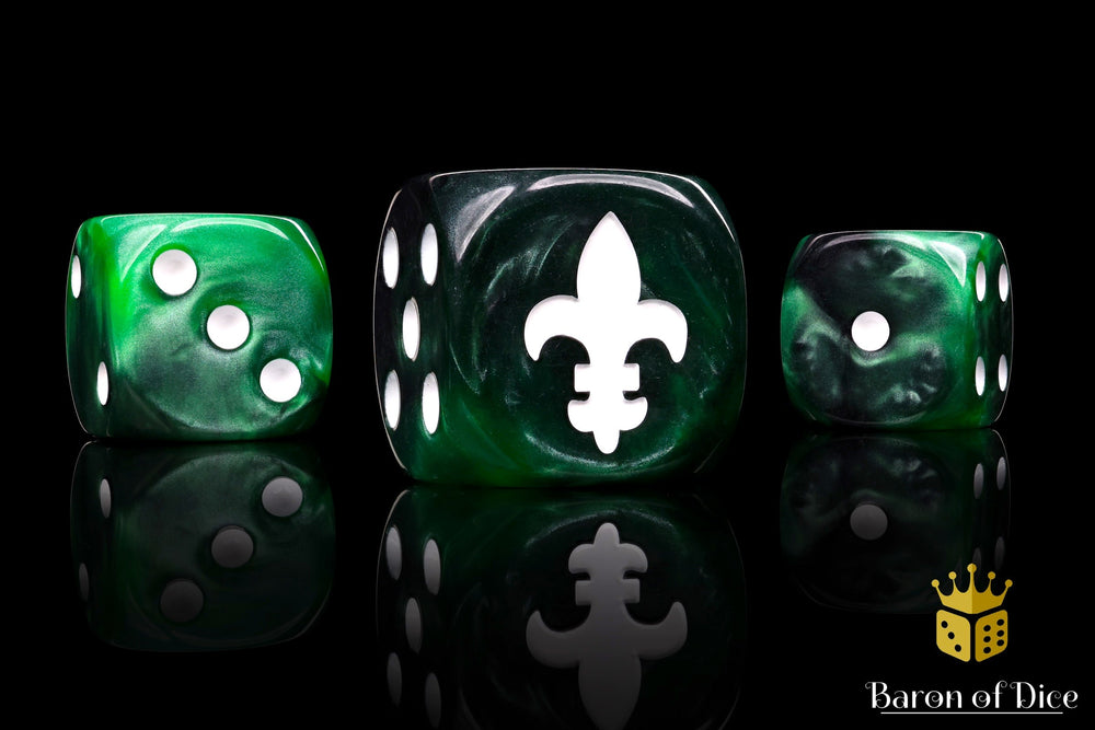Fleur De Lis - Green (ONLINE ORDER ONLY)