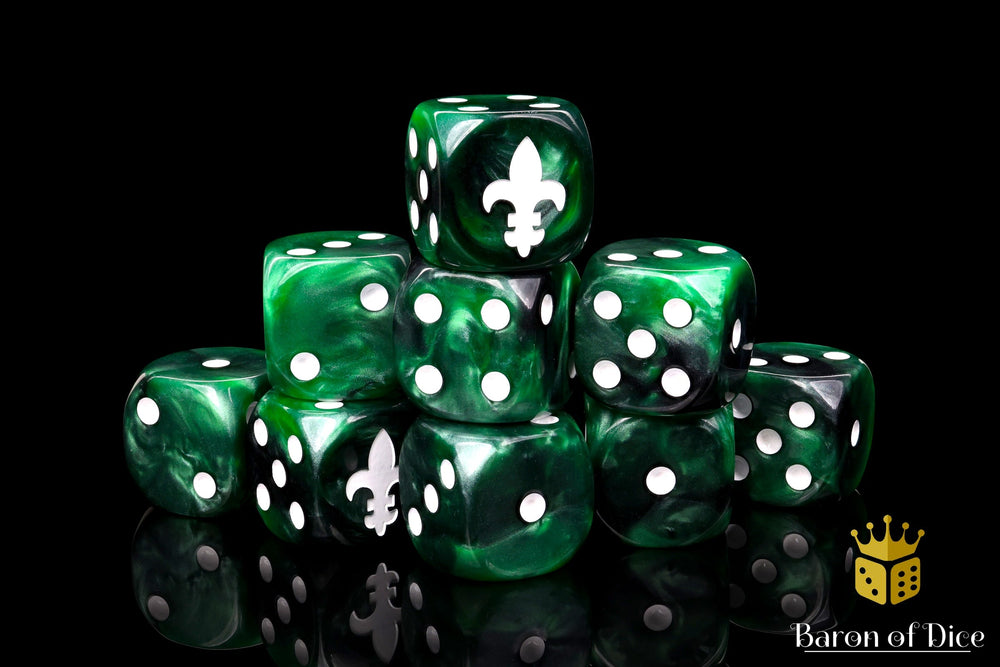 Fleur De Lis - Green (ONLINE ORDER ONLY)