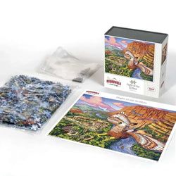Flight of the Griffins 500 Piece Jigsaw Puzzle Boardwalk (ONLINE ORDER ONLY)