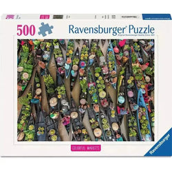 Floating Market Indonesia 500 Piece Jigsaw Puzzle Ravensburger (ONLINE ORDER ONLY)
