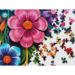 Floral Fiesta 1000 Piece Jigsaw Puzzle Springbok (ONLINE ORDER ONLY)