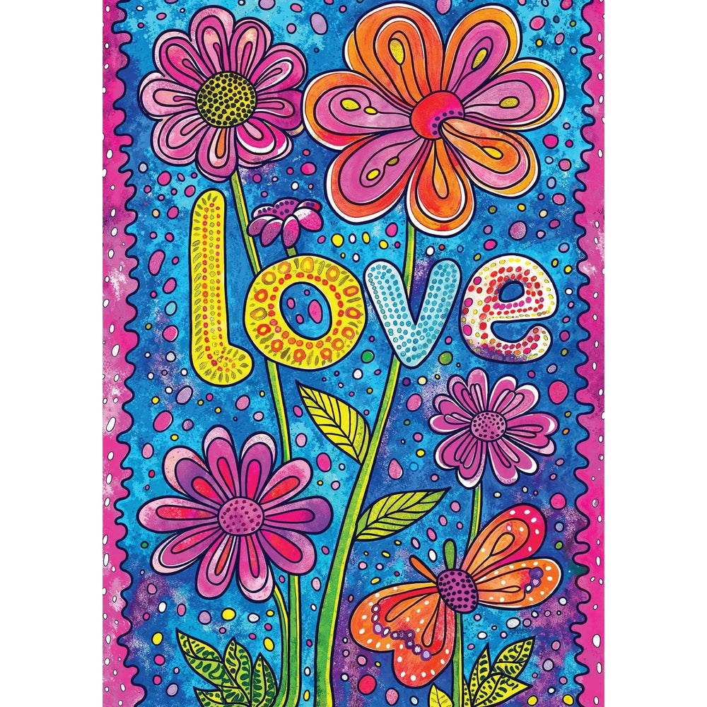 Floral Love 1000 Piece Jigsaw Puzzle Enjoy (ONLINE ORDER ONLY)