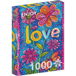 Floral Love 1000 Piece Jigsaw Puzzle Enjoy (ONLINE ORDER ONLY)