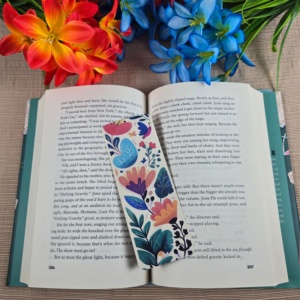 Watercolor Floral Bookmark (ONLINE ORDER ONLY)