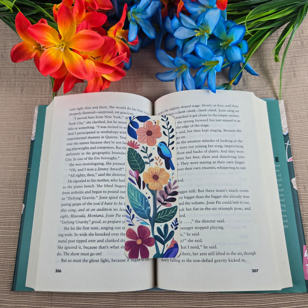 Watercolor Floral Bookmark (ONLINE ORDER ONLY)