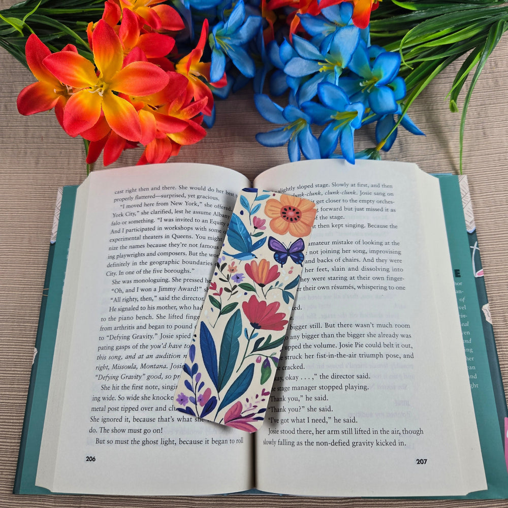 Watercolor Floral Bookmark (ONLINE ORDER ONLY)