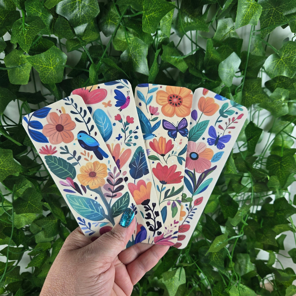 Watercolor Floral Bookmark (ONLINE ORDER ONLY)