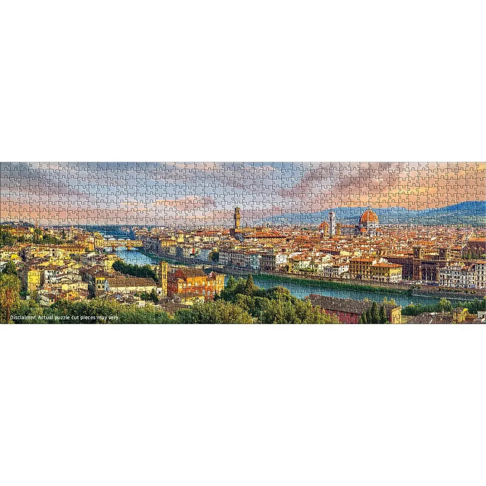Florence Italy 1000 Piece Panoramic Jigsaw Puzzle Eurographics (ONLINE ORDER ONLY)
