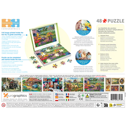 Flower Boots 48 Connecting Pieces Jigsaw Puzzle Eurographics (ONLINE ORDER ONLY)