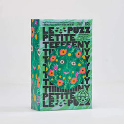 Flower Friend 81 Piece Round Jigsaw Puzzle Le Puzz (ONLINE ORDER ONLY)